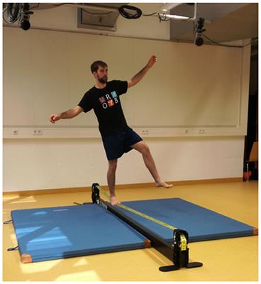 A Quantitative Comparison of Slackline Balancing Capabilities of Experts and Beginners